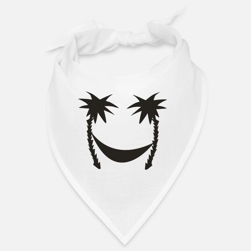 Palmier sourire paradisiaque avec hamac Bandana