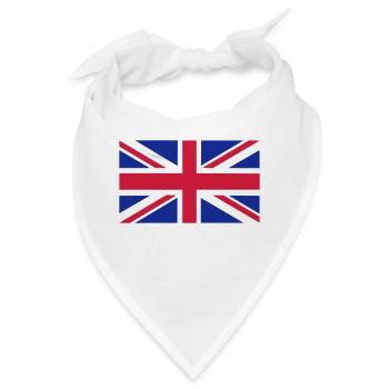 Großbritannien - UK - Bandana - Weiß - Vorne