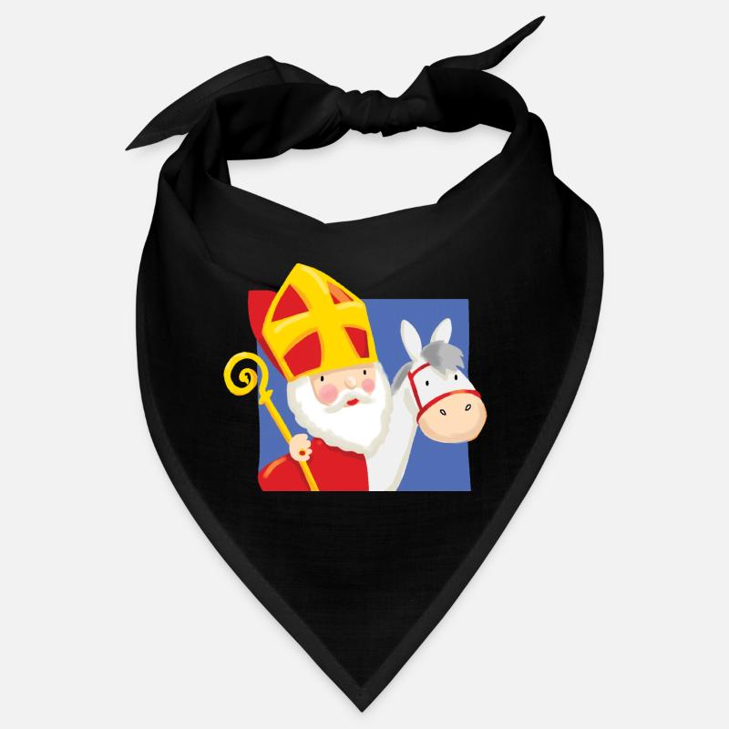 Sinterklaas op Schimmel Bandana