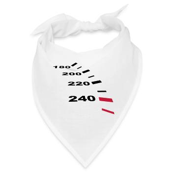 tacho - Bandana - Weiß - Vorne