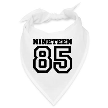 1985 - Bandana - Weiß - Vorne