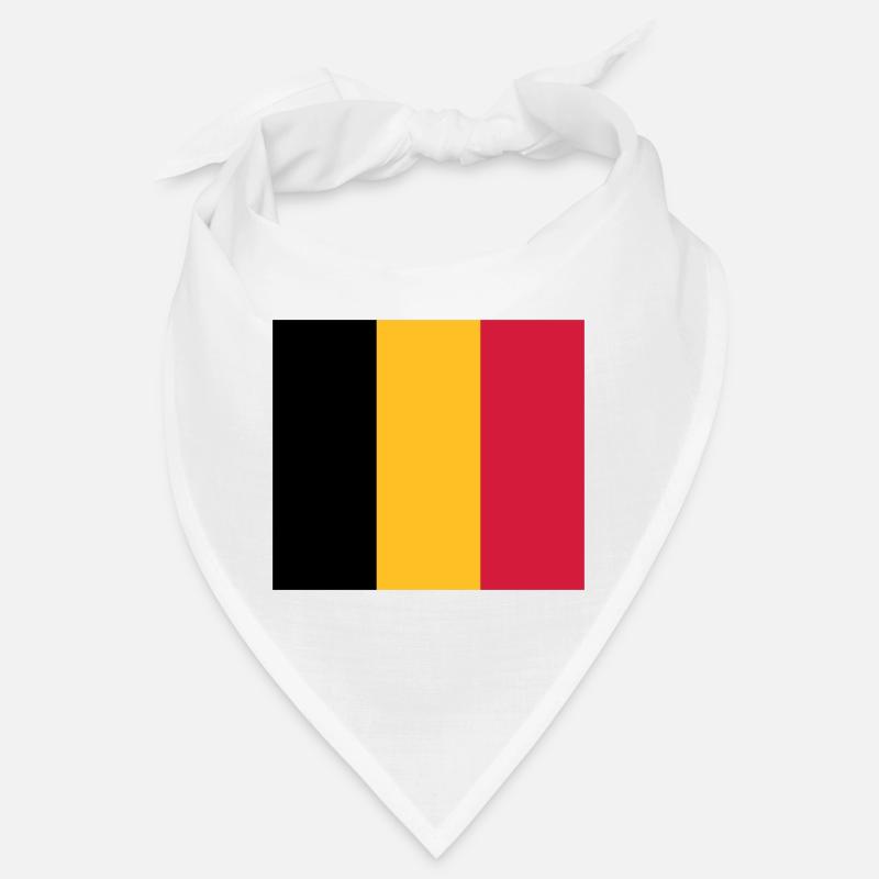 Drapeau national de Belgique Bandana