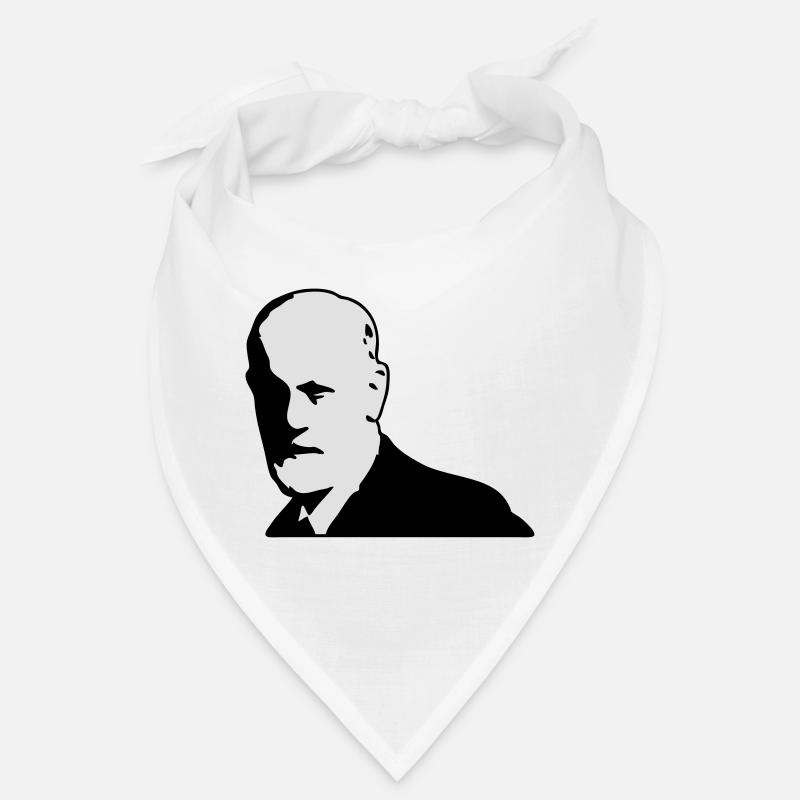 Sigmund Freud - Bandana - Weiß