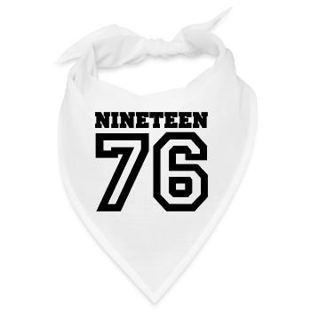 1976 - Bandana - Weiß - Vorne