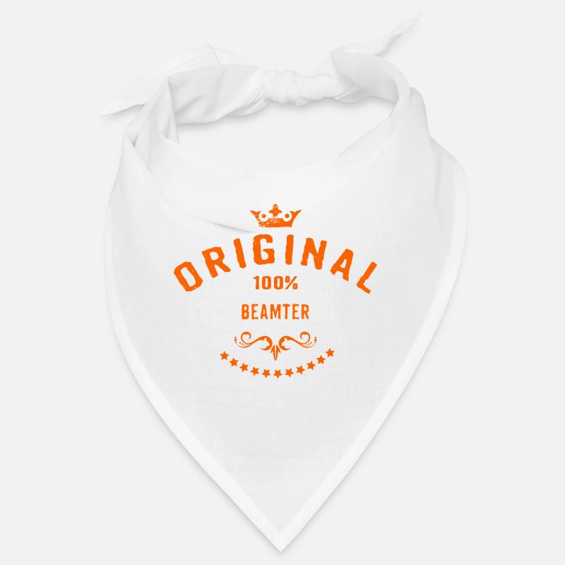 Original 100 Prozent Beamter - RAHMENLOS Beruf Bandana
