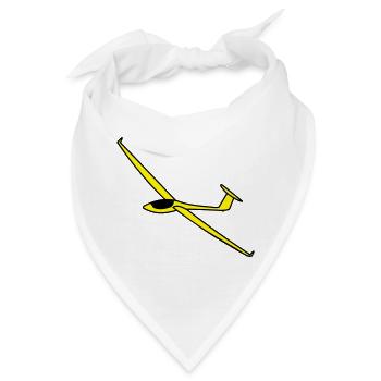segelflugzeug asw27 - Bandana - Weiß - Vorne