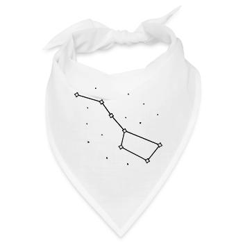 Sternbild grosser wagen - Bandana - Weiß - Vorne