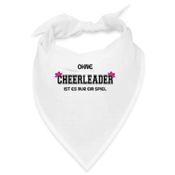 CheerleaderCollection Nur ein Spiel | Schwarz qUv - Bandana - Weiß - Vorne