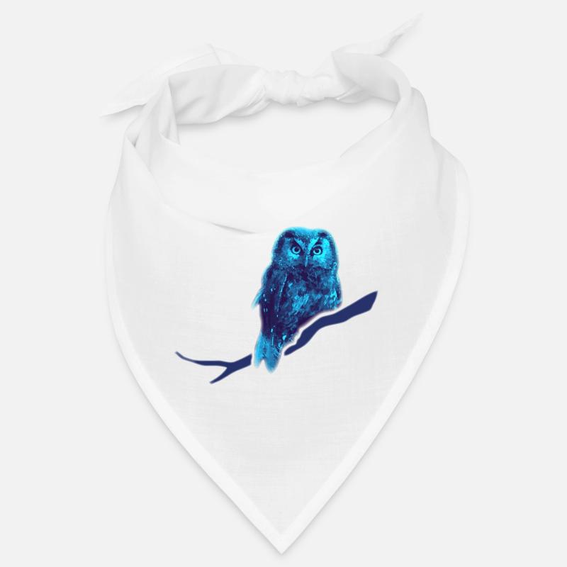 owl owlet bird night Bandana