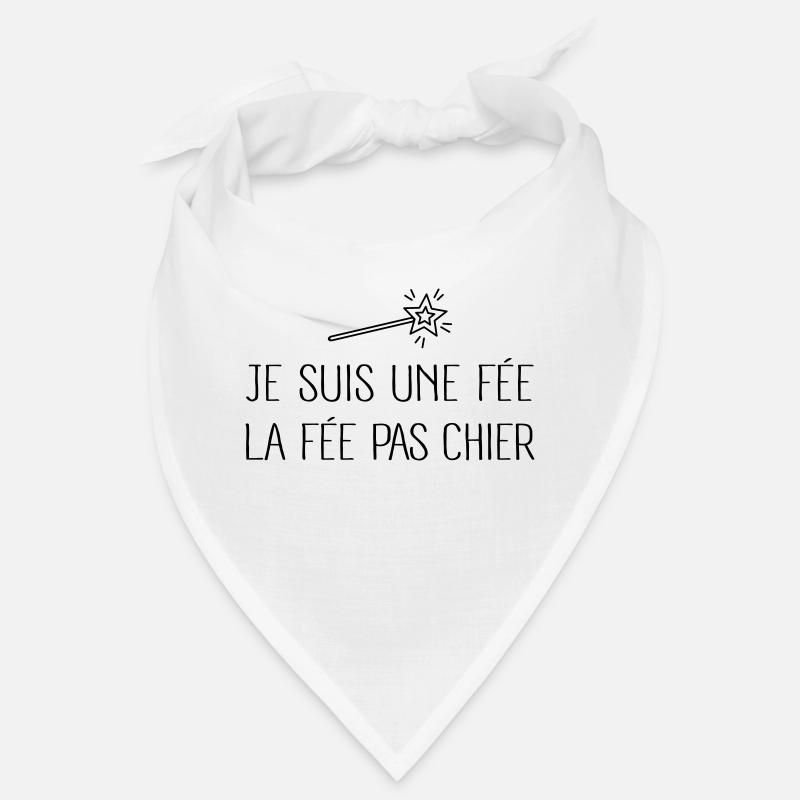 Je Suis Une Fée - Bandana - blanc
