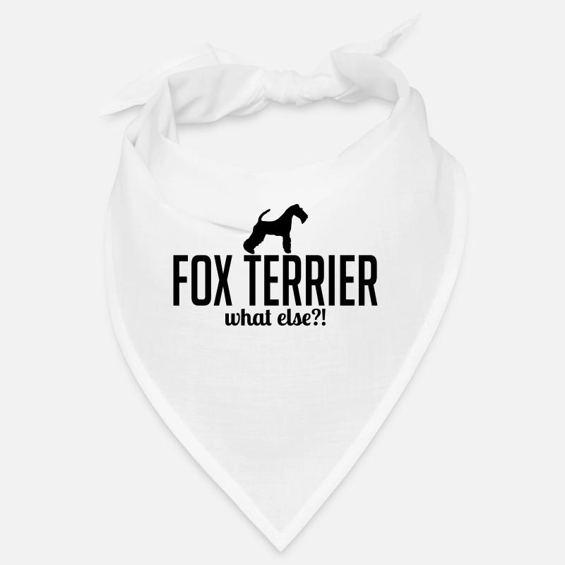 FOX TERRIER what else Chiens Sort Wilsigns Bandana