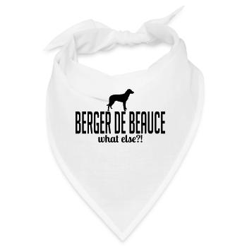 BERGER DE BEAUCE what else Hund Wilsigns Beauceron - Bandana - Weiß - Vorne