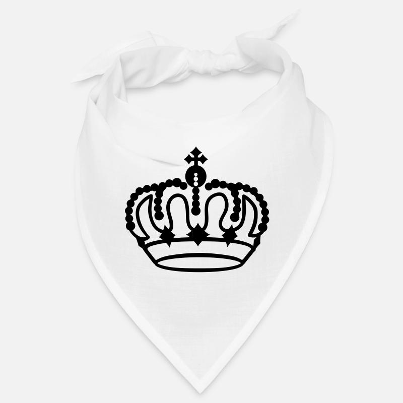 Noch eine Krone - Bandana - Weiß