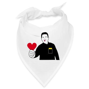 Love Schiri - Bandana - Weiß - Vorne