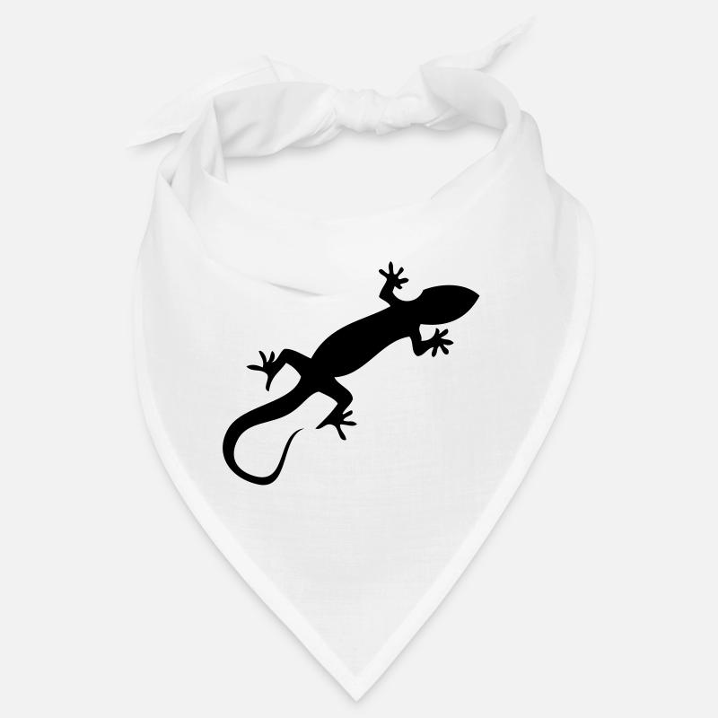 Gecko - Bandana - Weiß