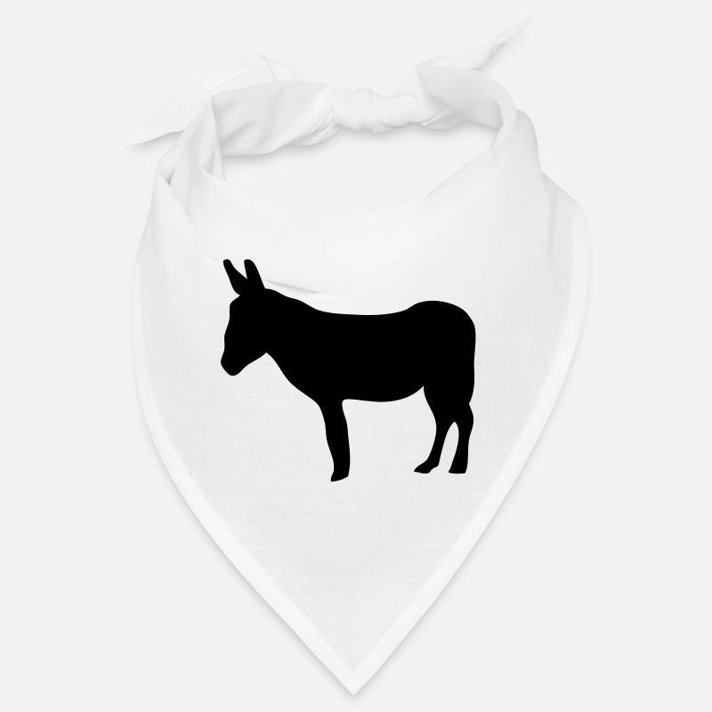 animaux fermer ane Bandana