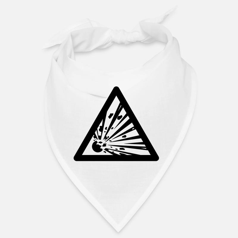 Symbole de danger - Explosifs Bandana