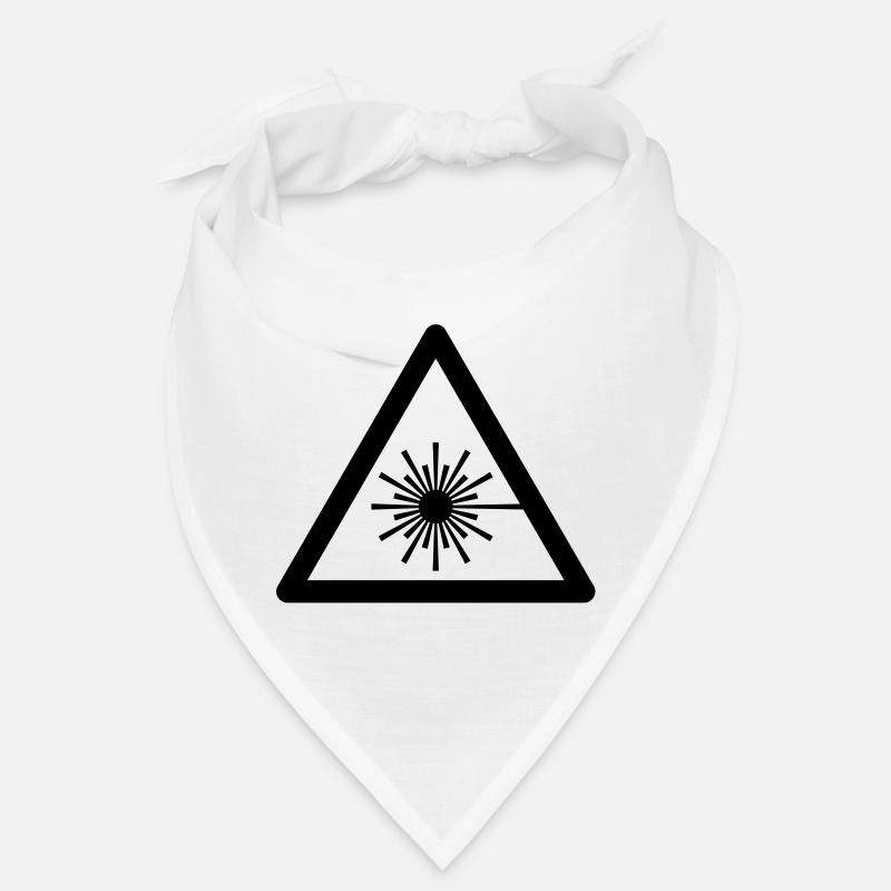 Hazard Symbol - Laser Light Bandana