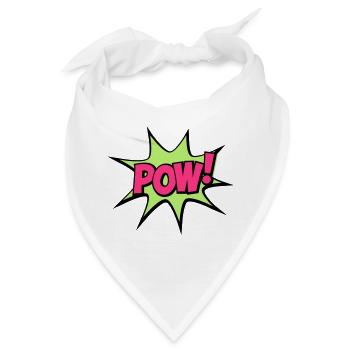 POW - Bandana - Weiß - Vorne