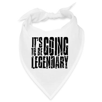 it's going to be legendary II - Bandana - Weiß - Vorne