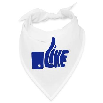 Like - Bandana - Weiß - Vorne
