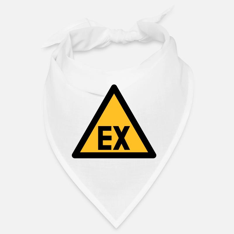 Symbole de danger - danger d'explosion (2 Bandana