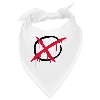 X - Bandana - Weiß - Vorne