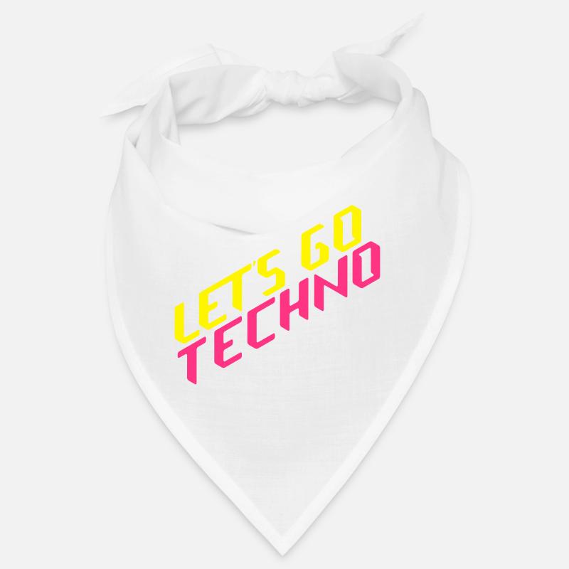 let's go techno Bandana