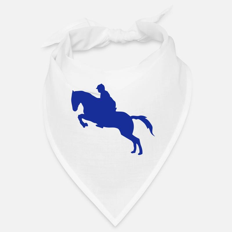 equitation cavalier obstacle cheval saut Bandana