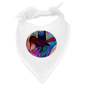 Rabe - Bandana - Weiß - Vorne