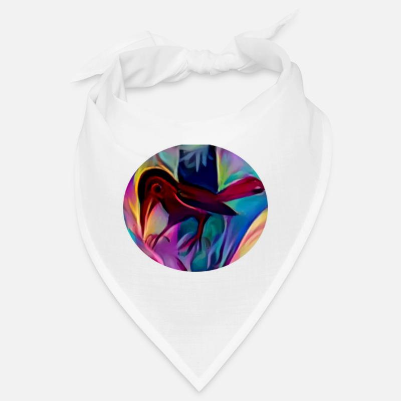 Crow - Bandana - white