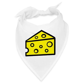 Käse - Bandana - Weiß - Vorne