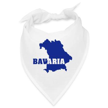 Bavaria (ID: 002007) - Bandana - Weiß - Vorne