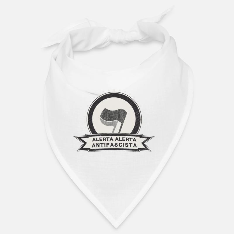 ANTIFA - Bandana - blanc