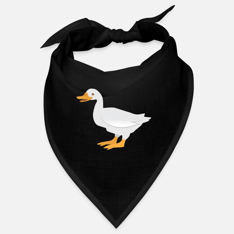 Canard blanc debout Bandana