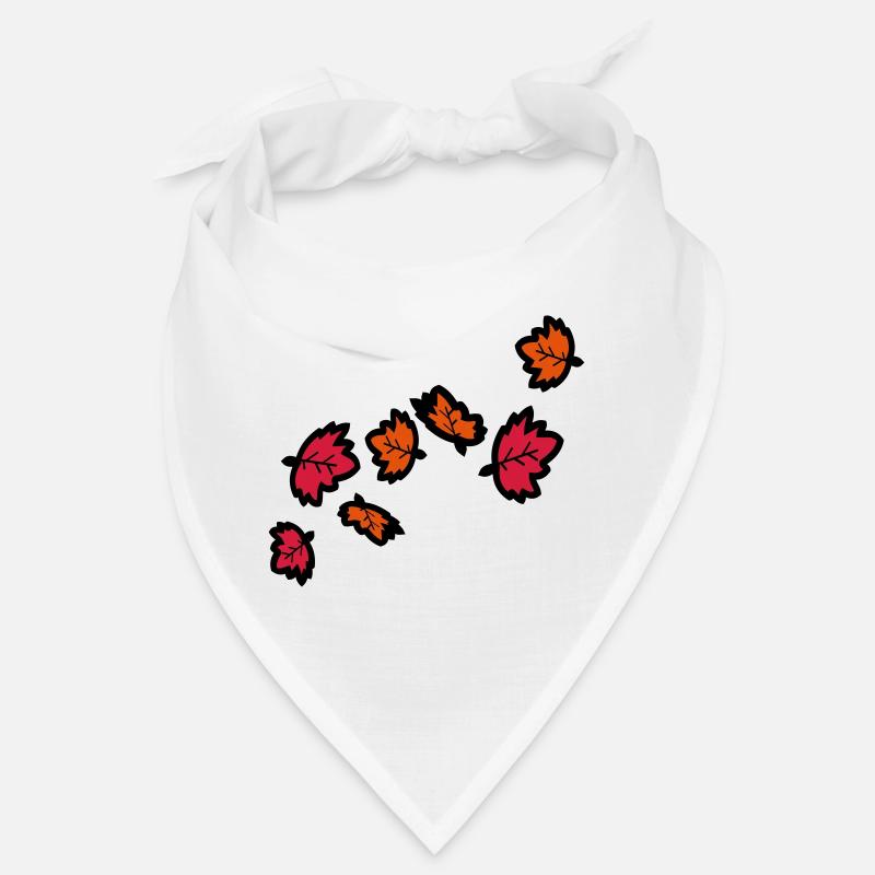 Autumn maple leaves Bandana