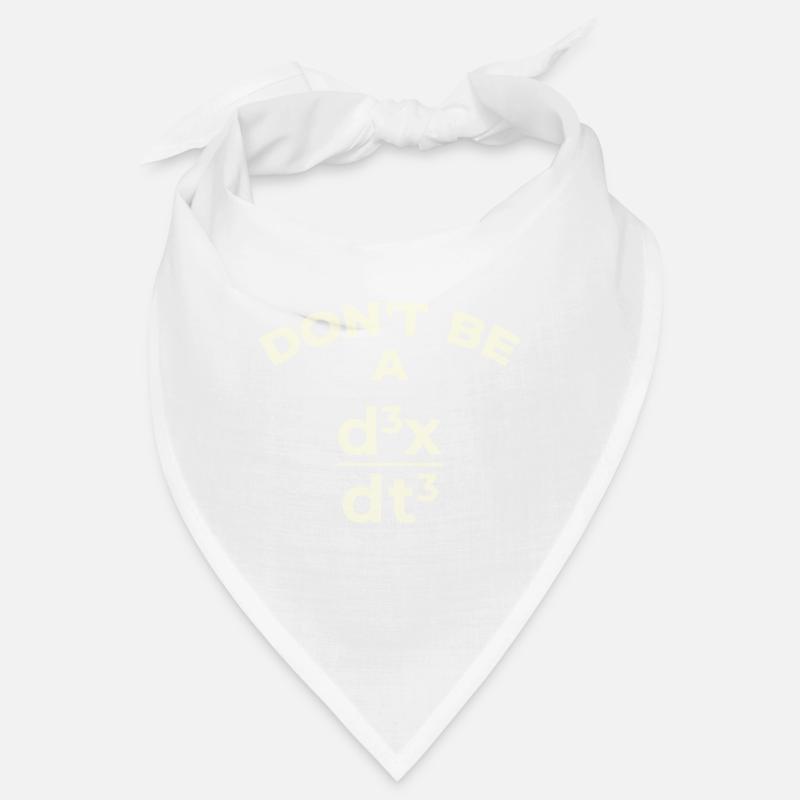 Drôle de prof de maths - Bandana - blanc
