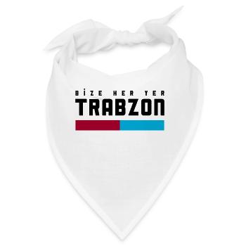 Bize her yer Trabzon - Bandana - Weiß - Vorne