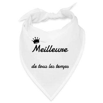 Anpassen / Anpassung / fertigen / Customize it - Bandana - Weiß - Vorne