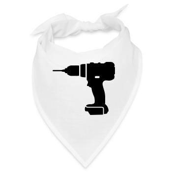 Werkzeuge - Bandana - Weiß - Vorne