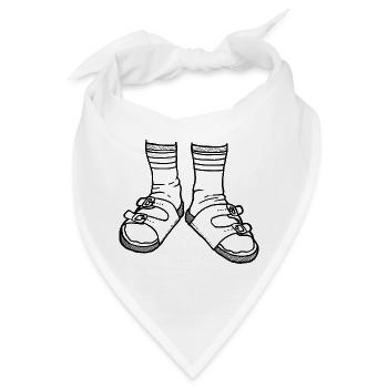 Stolzer Alman - Bandana - Weiß - Vorne