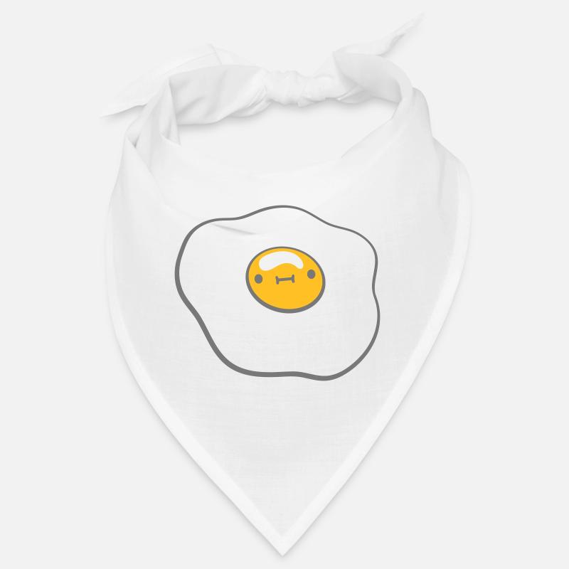 Fried egg with face Bandana
