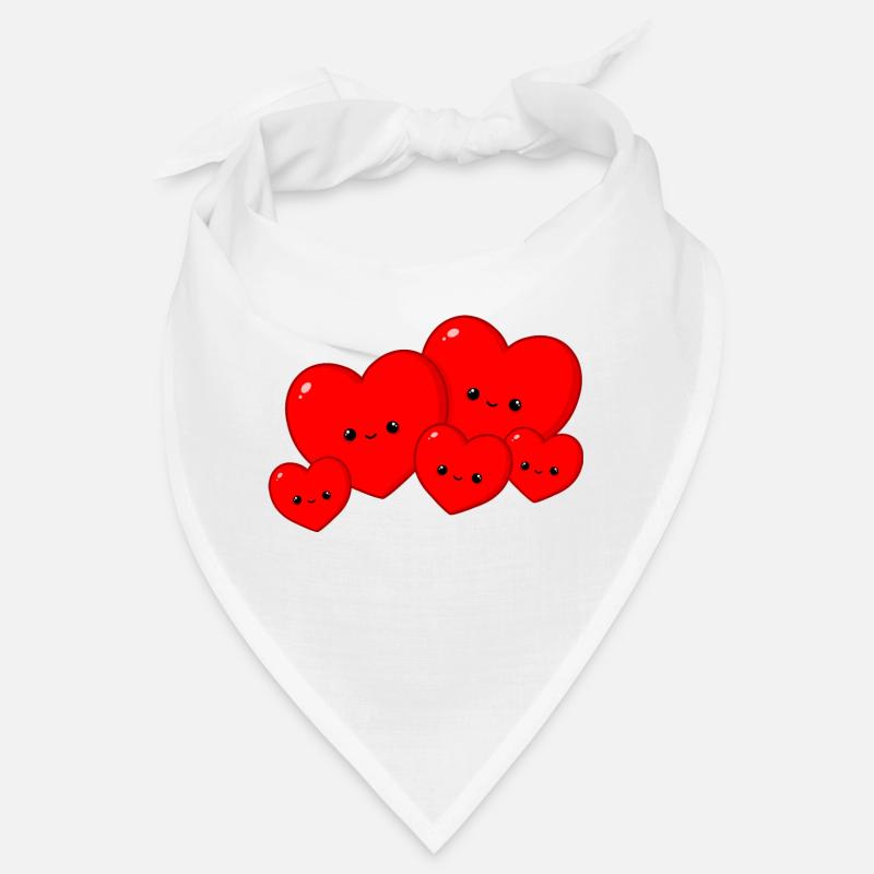 Hearts - family Bandana