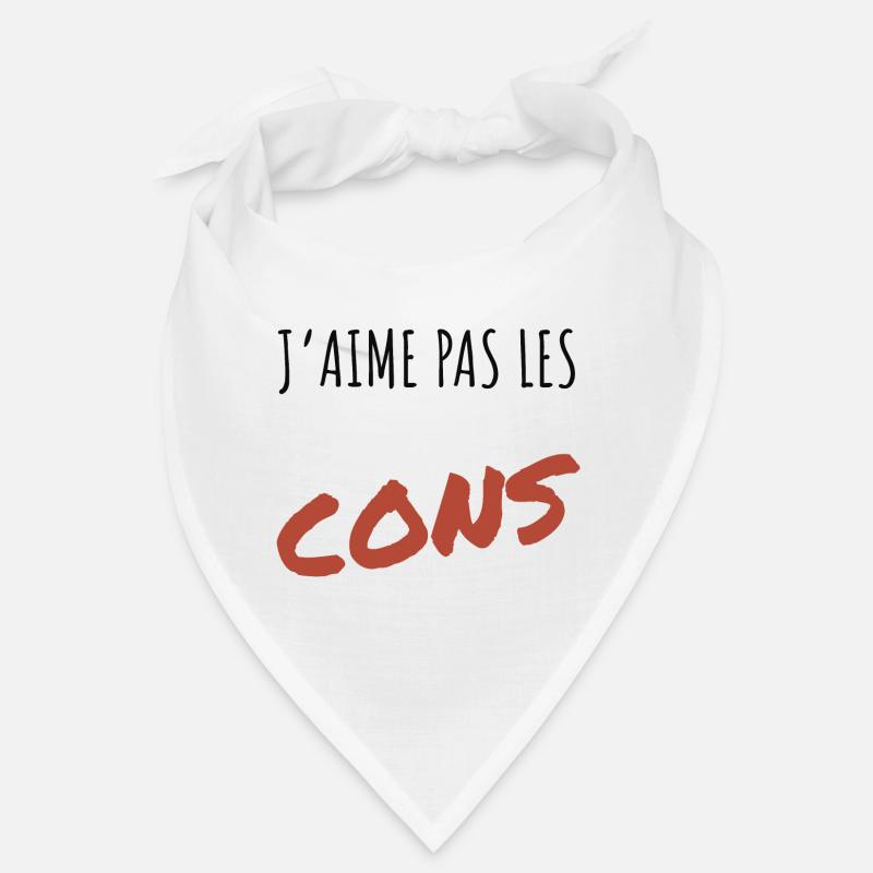 J’aime pas les cons Bandana