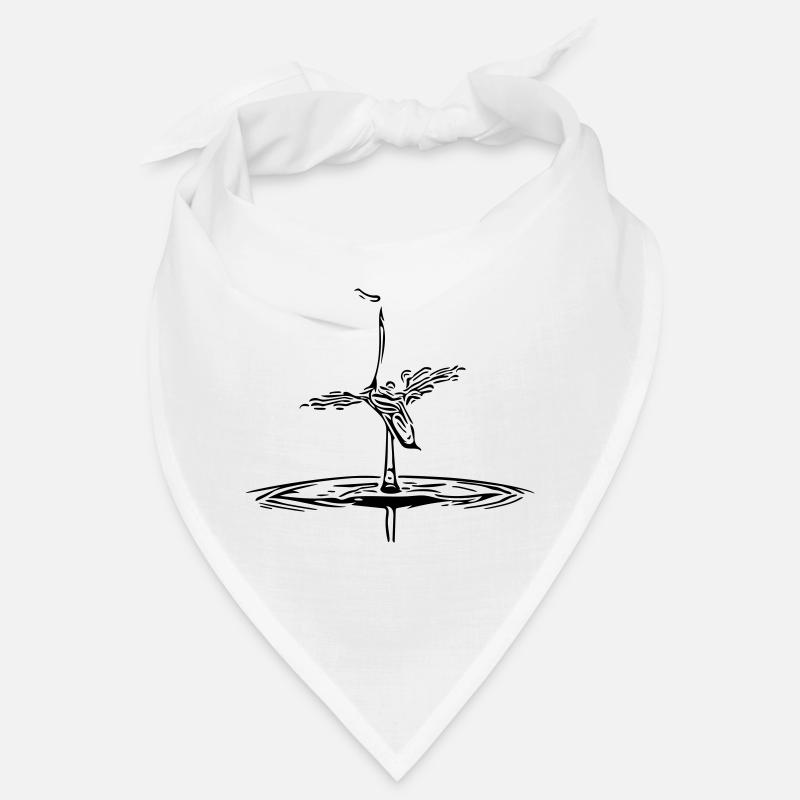 Fischreiher Vogel Silhouette Bandana