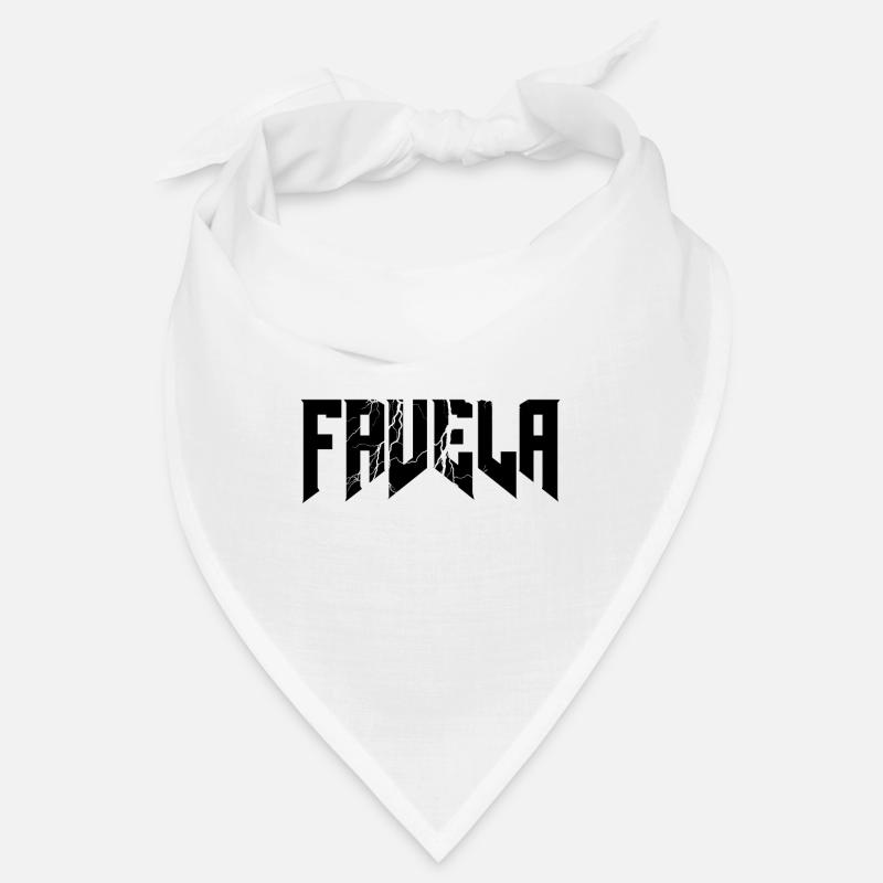 favelas - Bandana - Weiß
