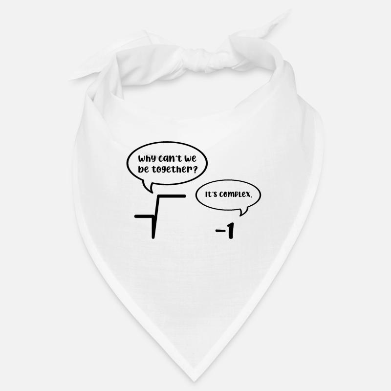 Nerd joke math Bandana