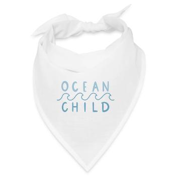 Ocean child - Bandana - Weiß - Vorne