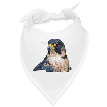 Wanderfalke - Bandana - Weiß - Vorne