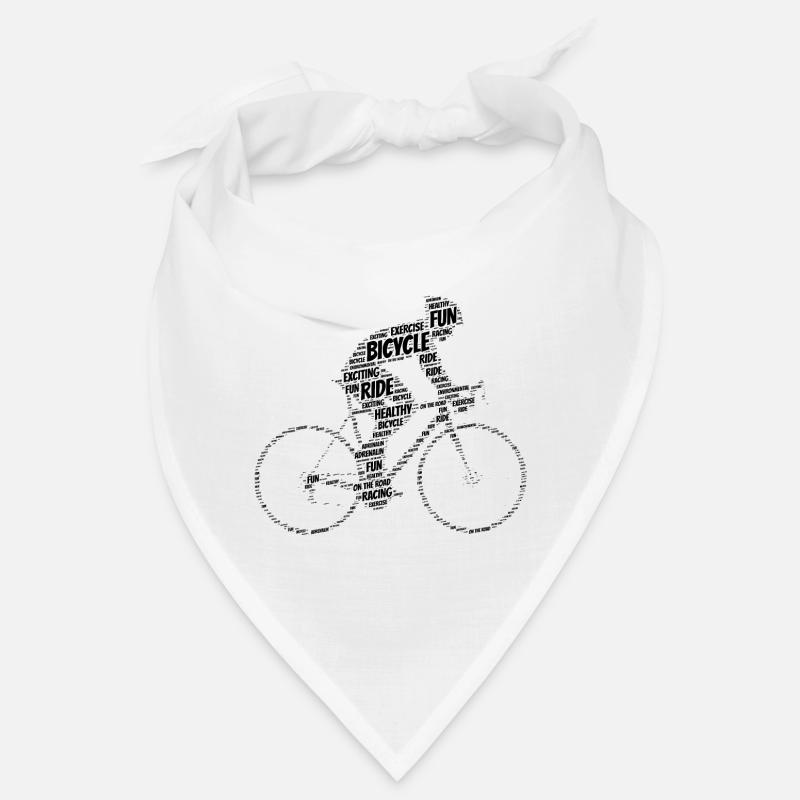 Bicycle - Typography Bandana